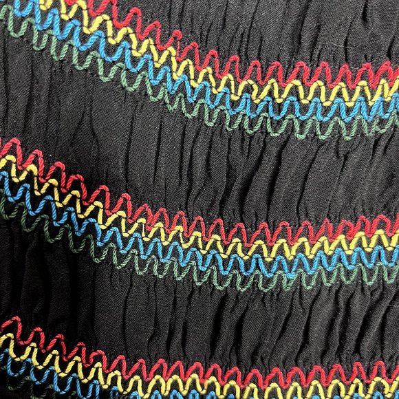 SOLD ON EBAY Savanna Jane Black Boho Dress Size L - Picture 2 of 7